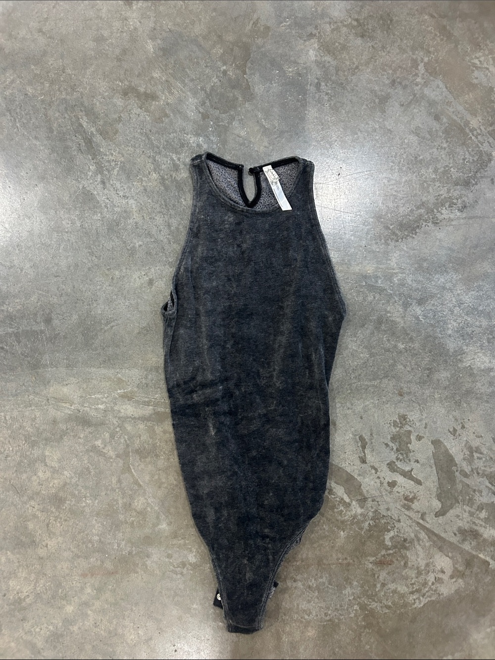Free People Charcoal Grey Women’s One-Piece Bodysuit